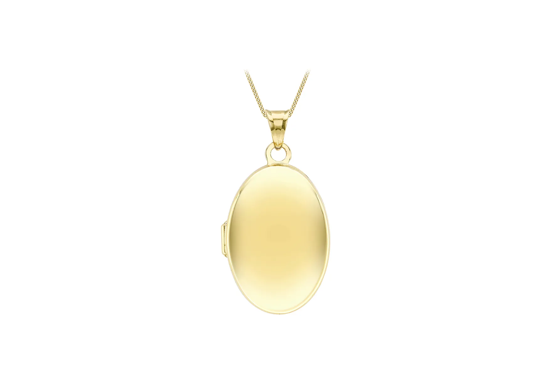 9ct Large Oval Locket 21550