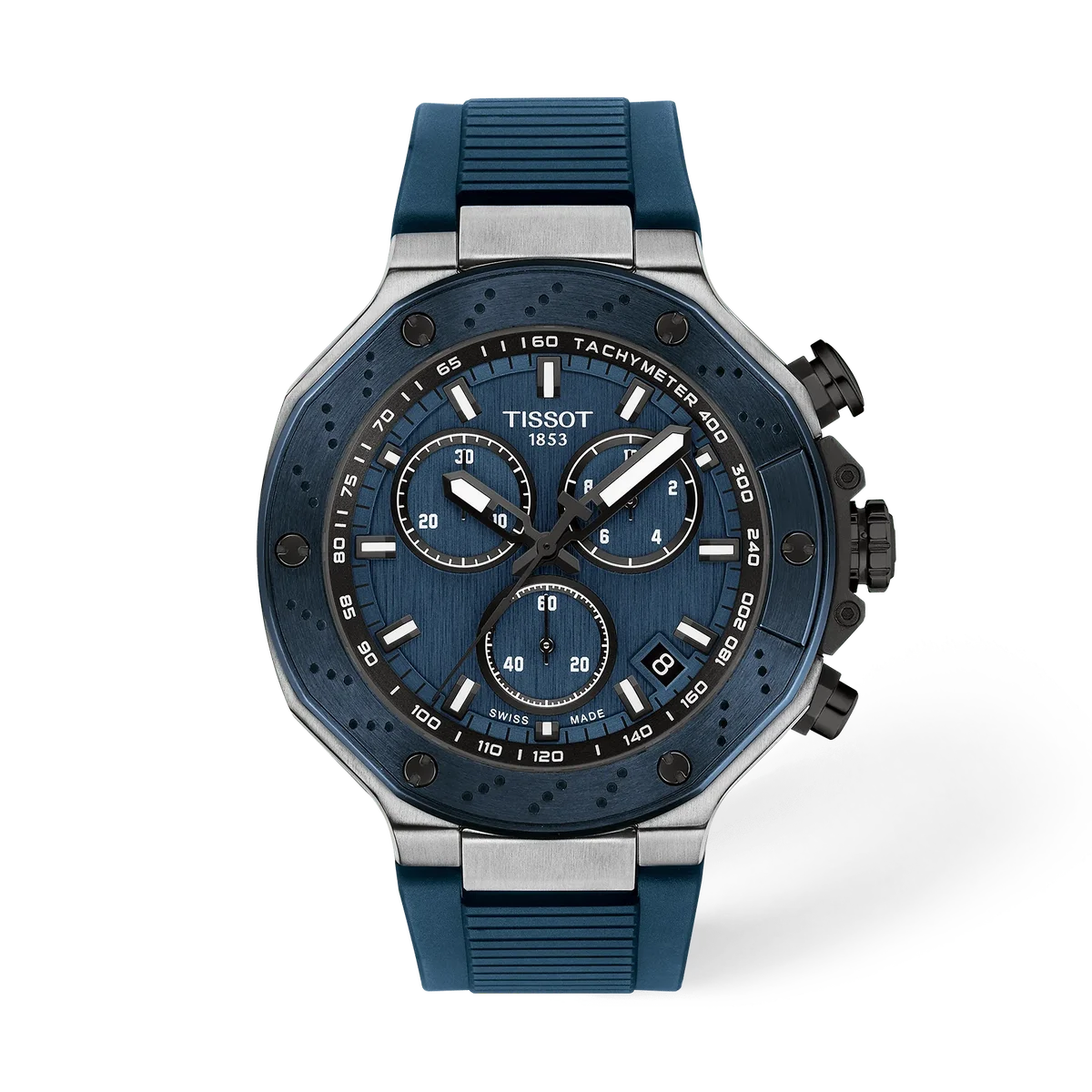 Tissot Race Blue Strap & Bezel T1414172704100