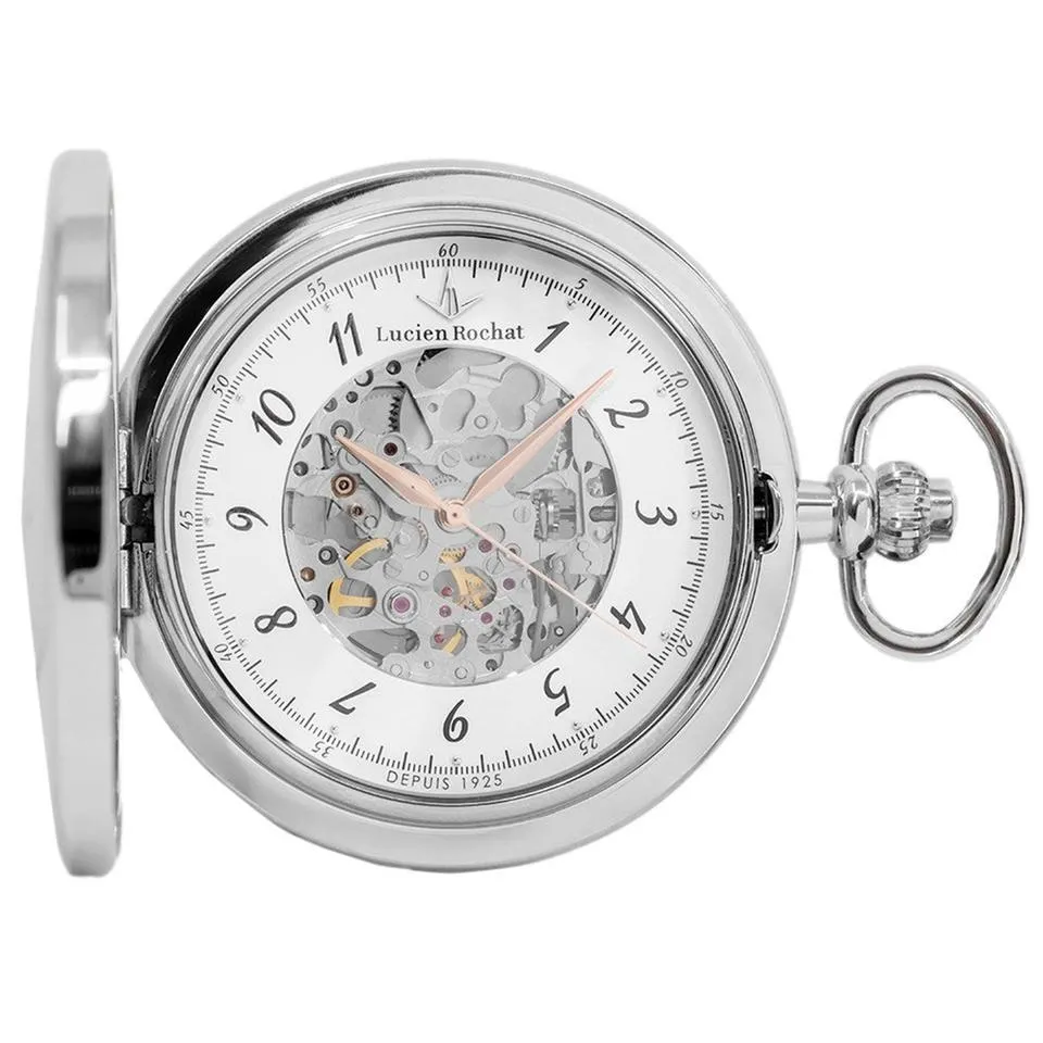 Lucien Rochat Pocket Watch Boxed Mechanical Stainless Steel R0419123001