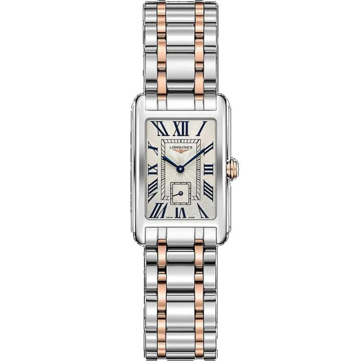 Longines Dolcevita Rose Gold And Steel Watch L52555717