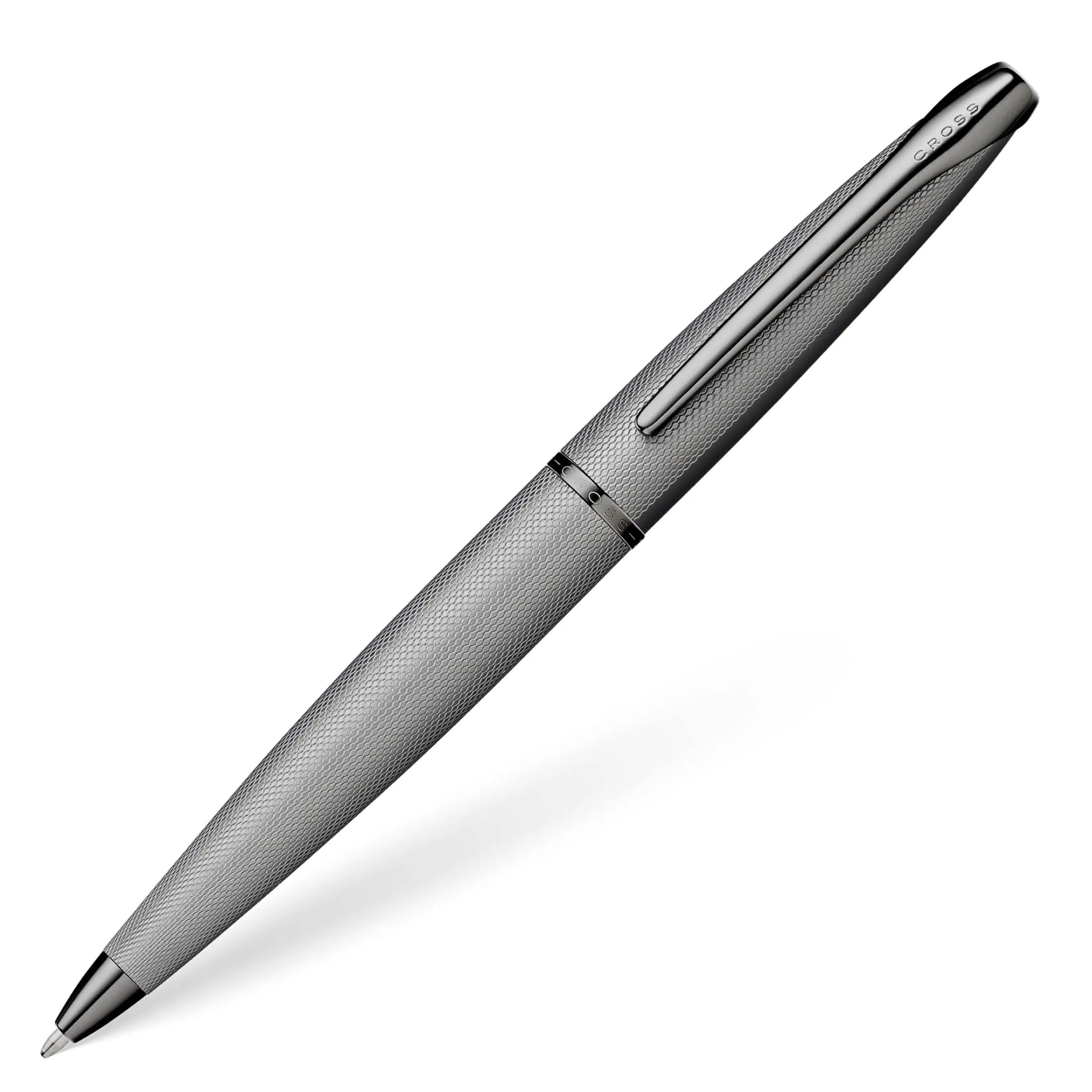 Cross Atx Sandblasted Titanium Gray Ballpoint Pen