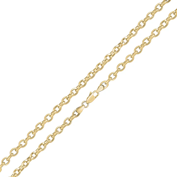 9ct Yellow Gold Handmade Belcher Bracelet 7.5'