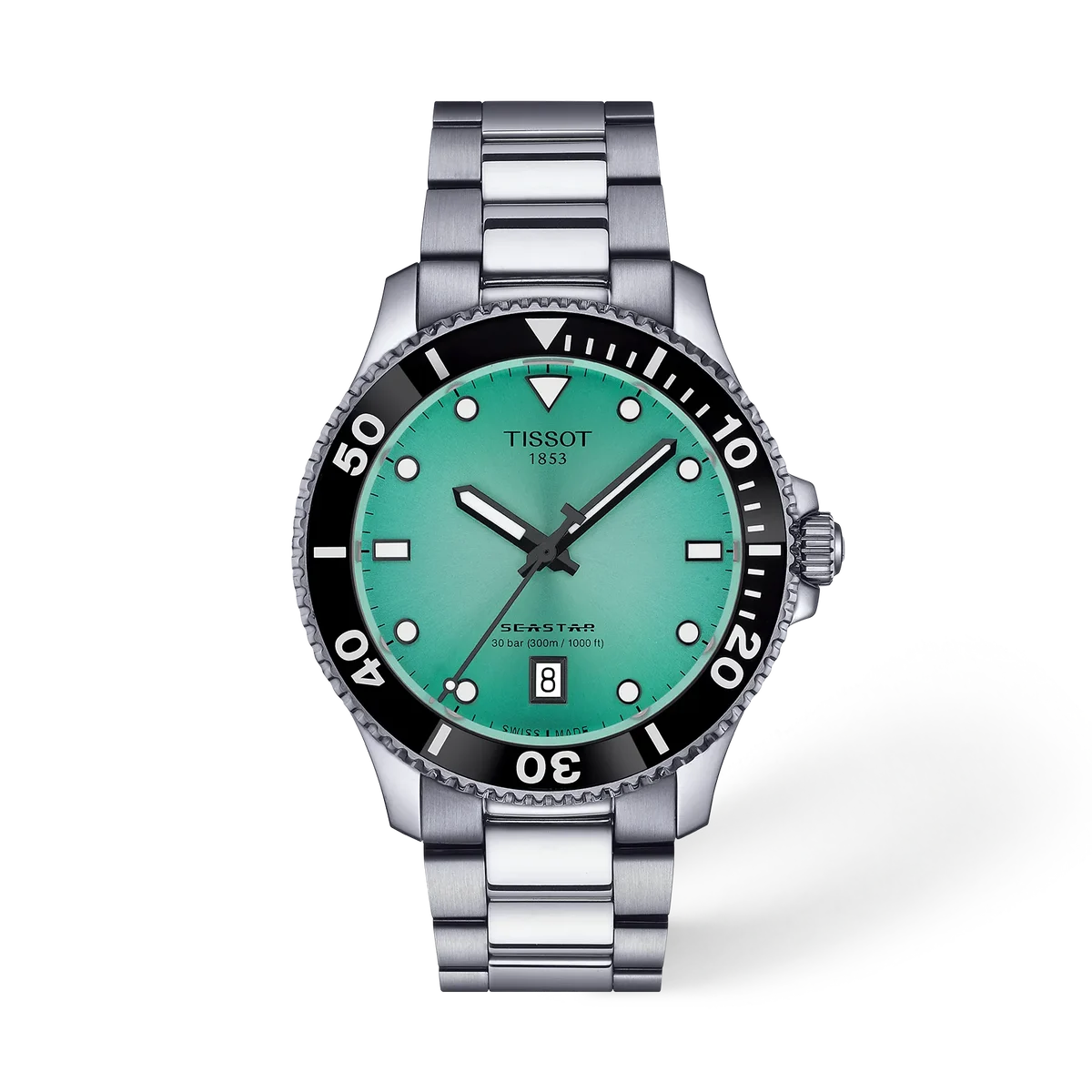 Tissot Seastar 1000 Turquoise Dial 40mm T1560101133100