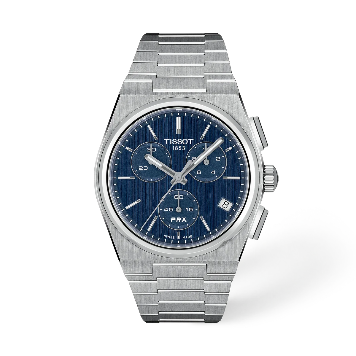 Tissot Prx 41mm Blue Dial Chronograph T1374171104100