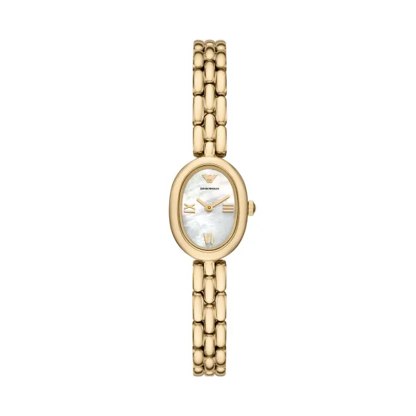 Emporio Armani Ladies Gold Plated Watch Ar11721