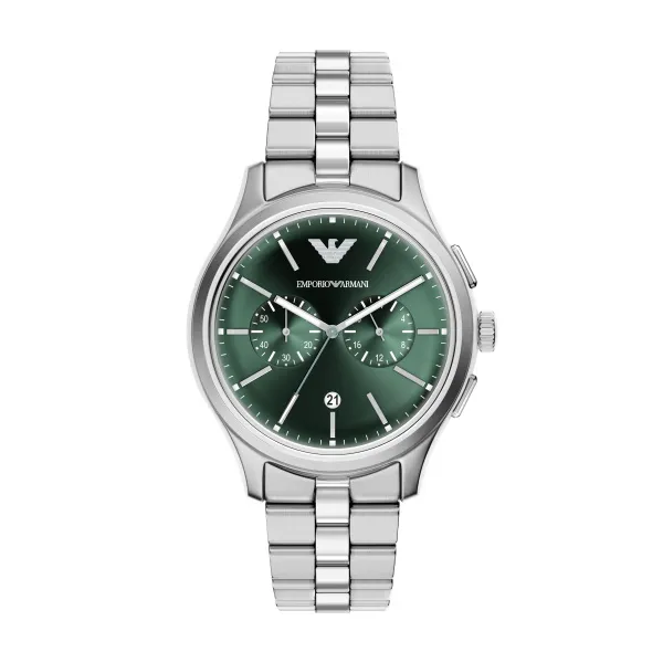 Emporio Armani Green Dial Dario Watch Ar11746