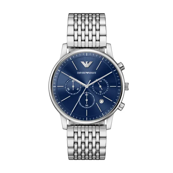 Emporio Armani Blue Dial Chronograph Watch Ar11771