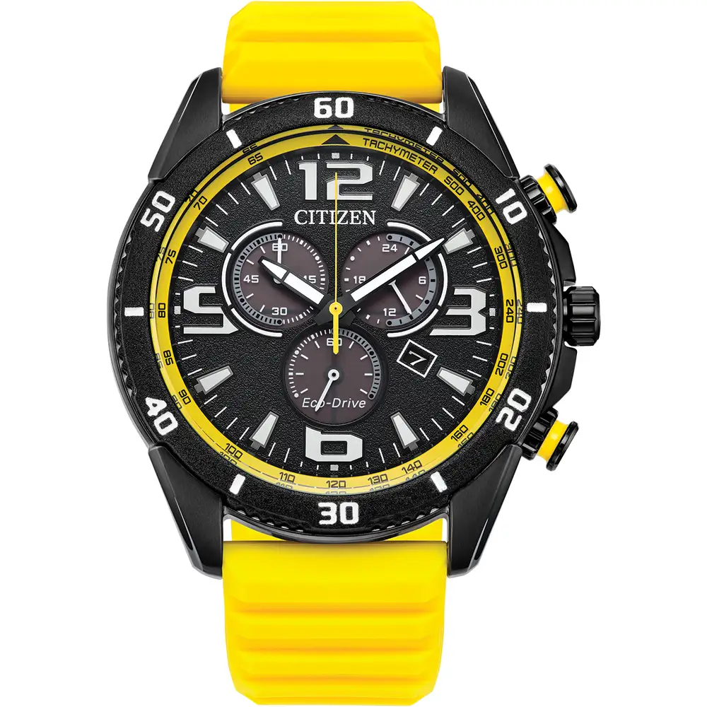 Citizen Eco-drive Brycen Yellow Strap At2585-08