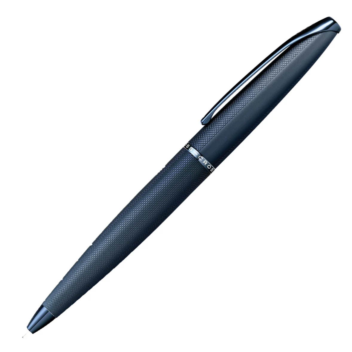Cross Atx Sandblasted Dark Blue Ballpoint Pen