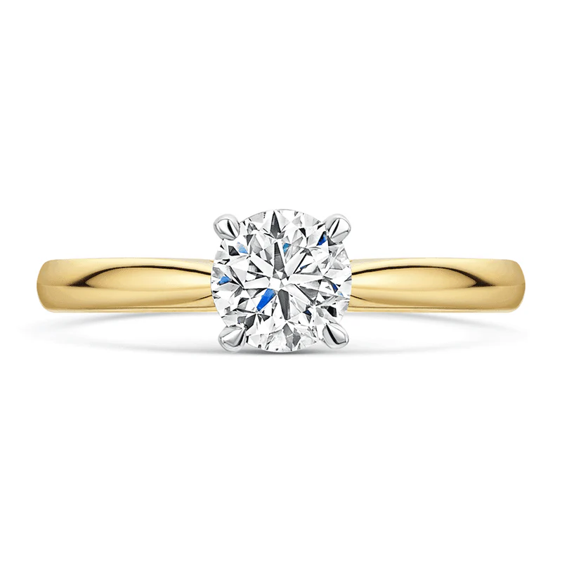 18ct Yellow Gold 1.57ct Lab Grown Diamond Solitaire Engagement Ring 17882