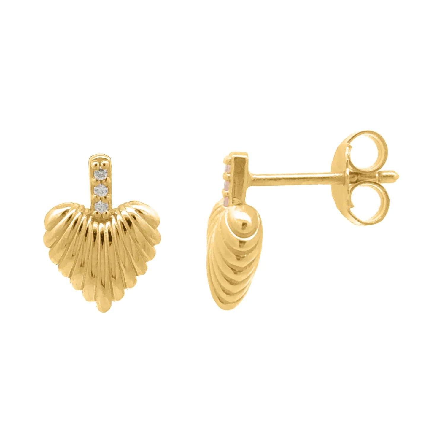 Burren Young Hearts Earrings