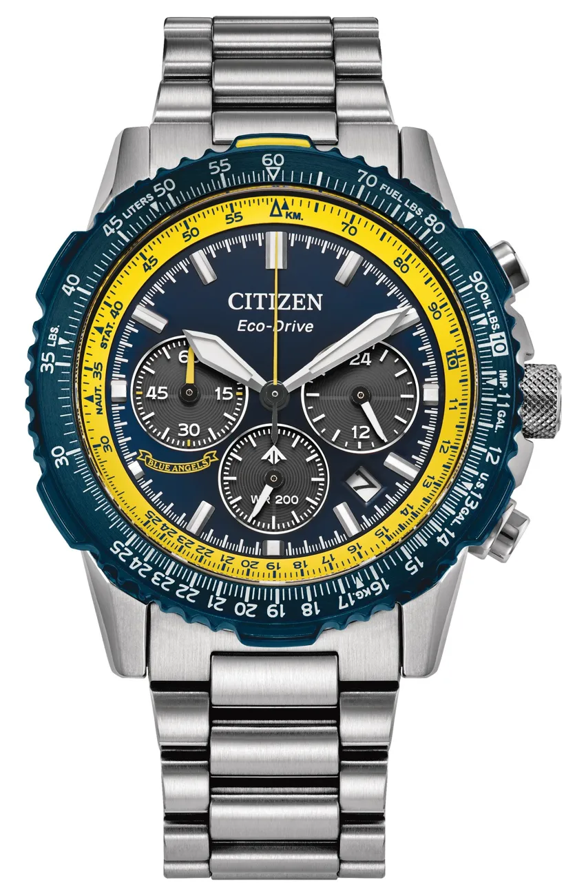 Citizen Blue Angels Navihawk 40mm Watch Ca4667-53l