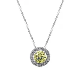 Carat* London Gwen Necklace In Light Yellow 