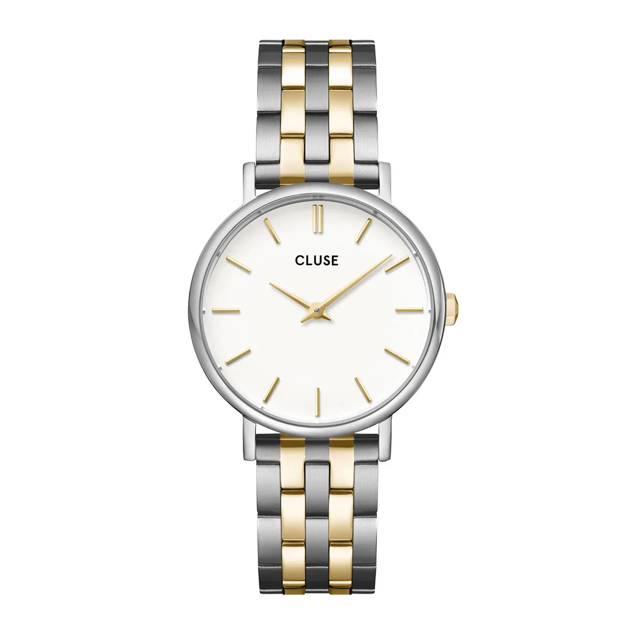 Cluse Pavane Petite 2.0 Steel Watch Coconut Milk, Bicolour Cw14802