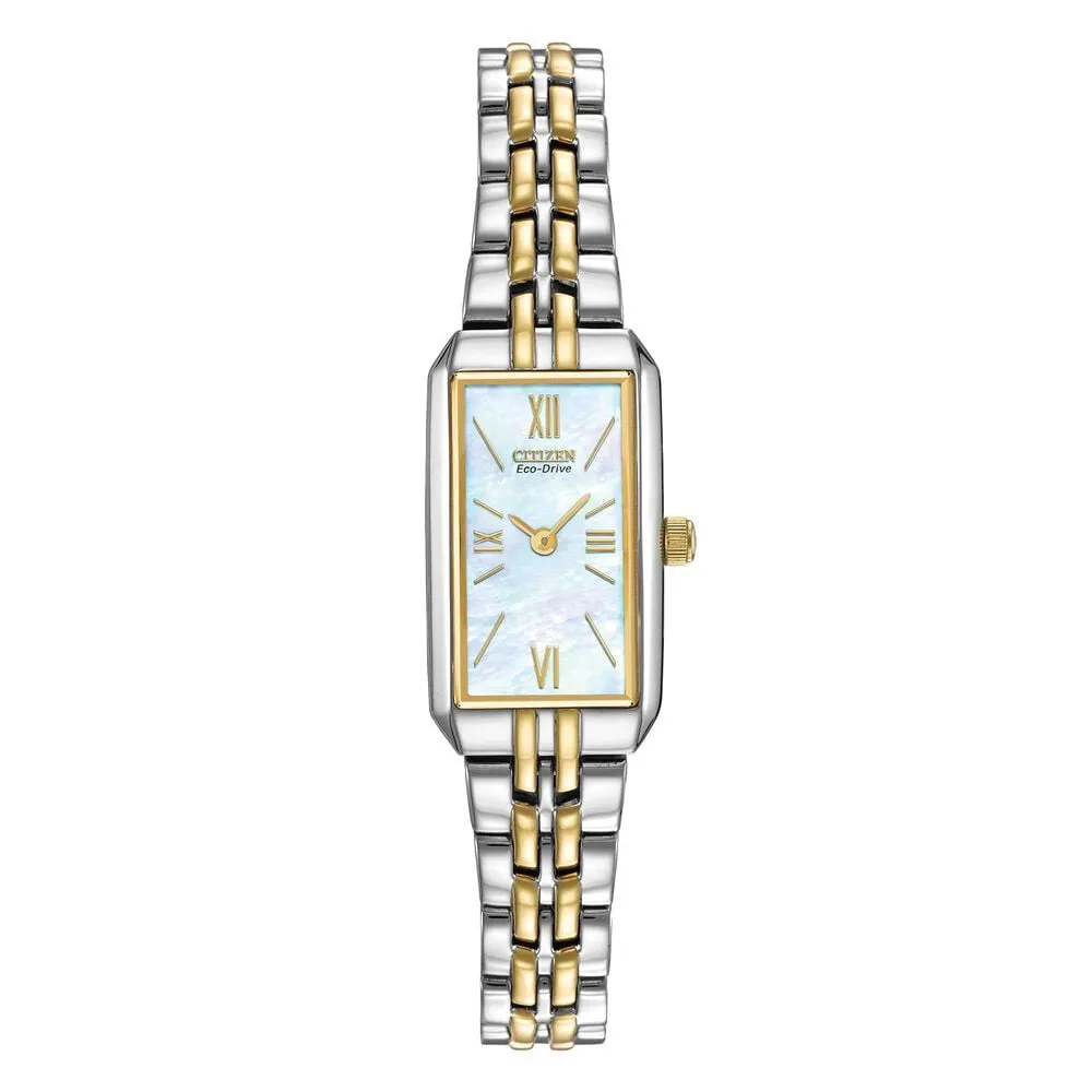 Citizen Ladies Silhouette Two Tone Watch Eg2694-59d