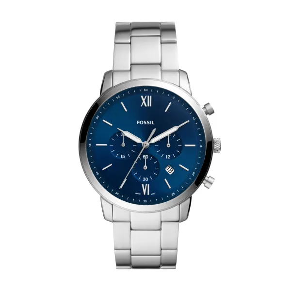 Fossil Blue Dial Gents Chrono Fs5792