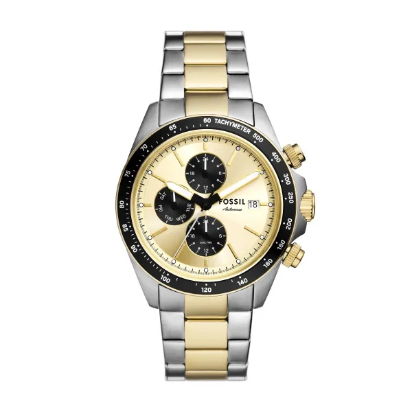 Fossil Autocross Two Tone Watch Fs6126