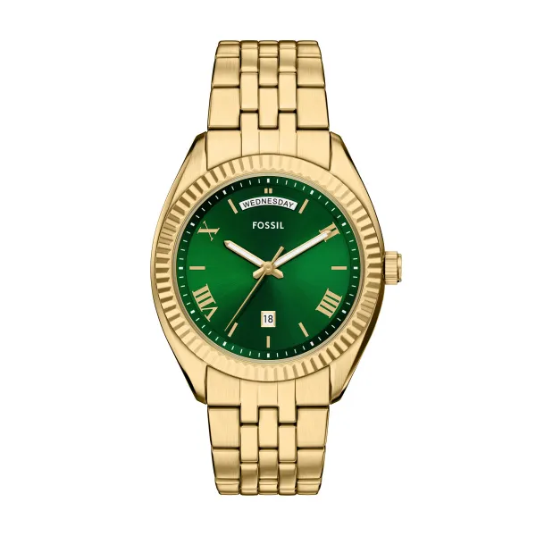 Fossil Gp Green Dial Campbell Watch Fs6142