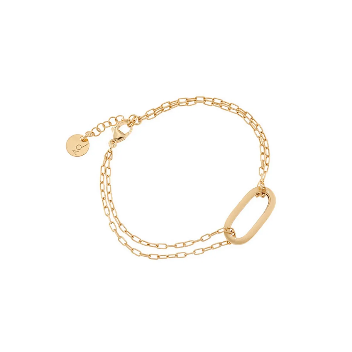Aquaforte Ovali Chic Bracelet With Oval Hollow Tubing Element