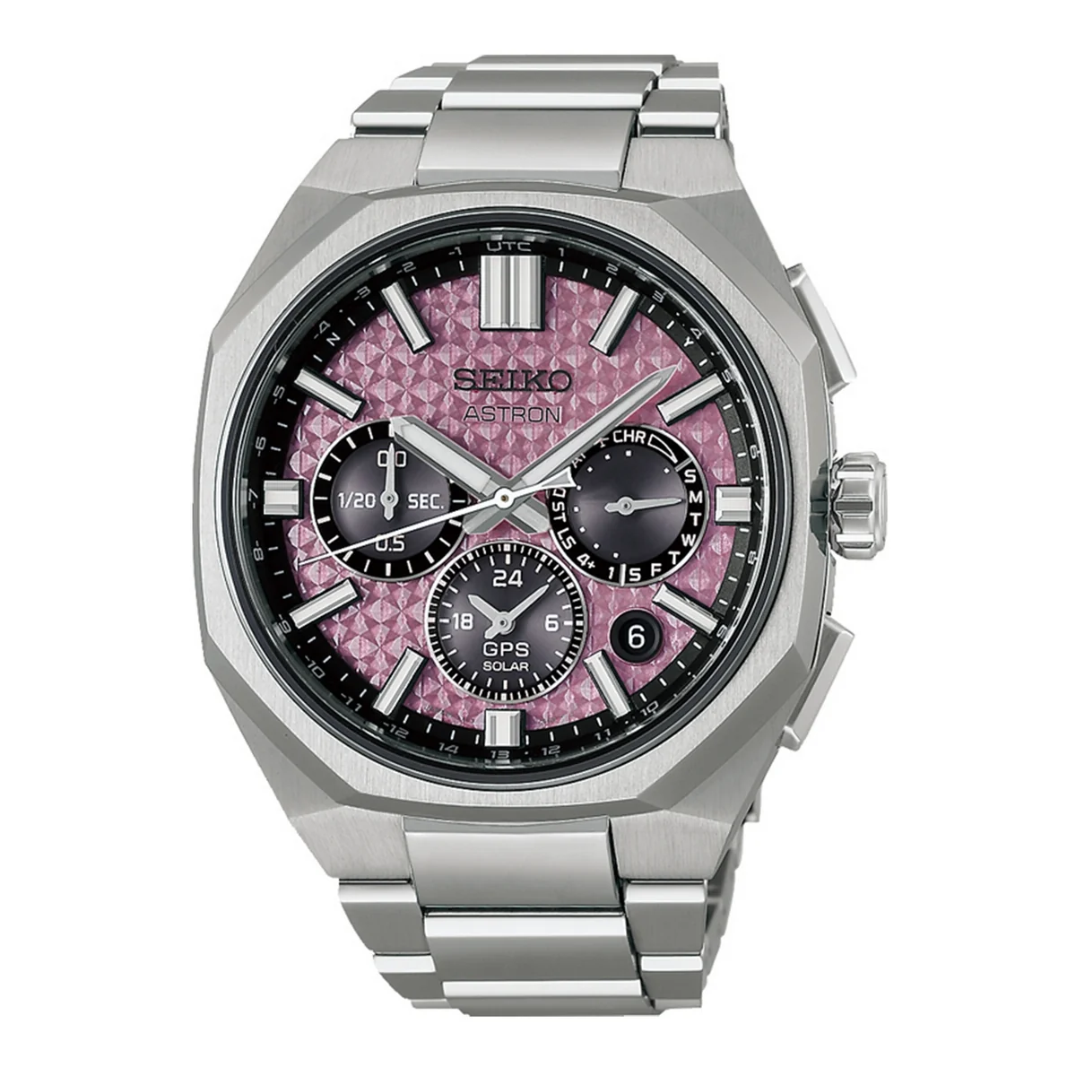 Seiko Gps Solar 2026 Neon Crystal Pink 1200 Piece Limited Edition 5x63 Hab006j1