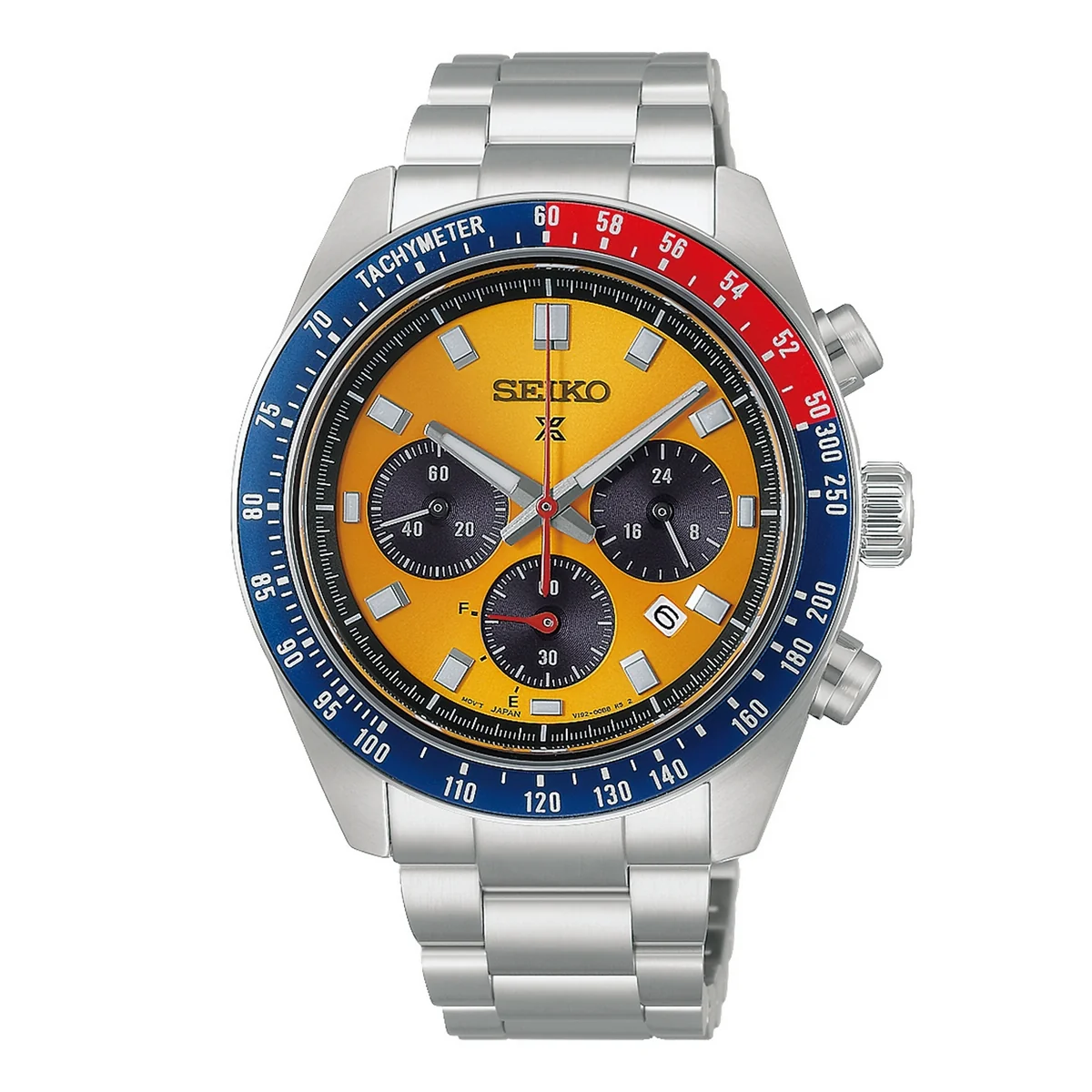 Seiko Prospex Speedtimer Racing Solar Chronograph In Yellow Hbj004p1