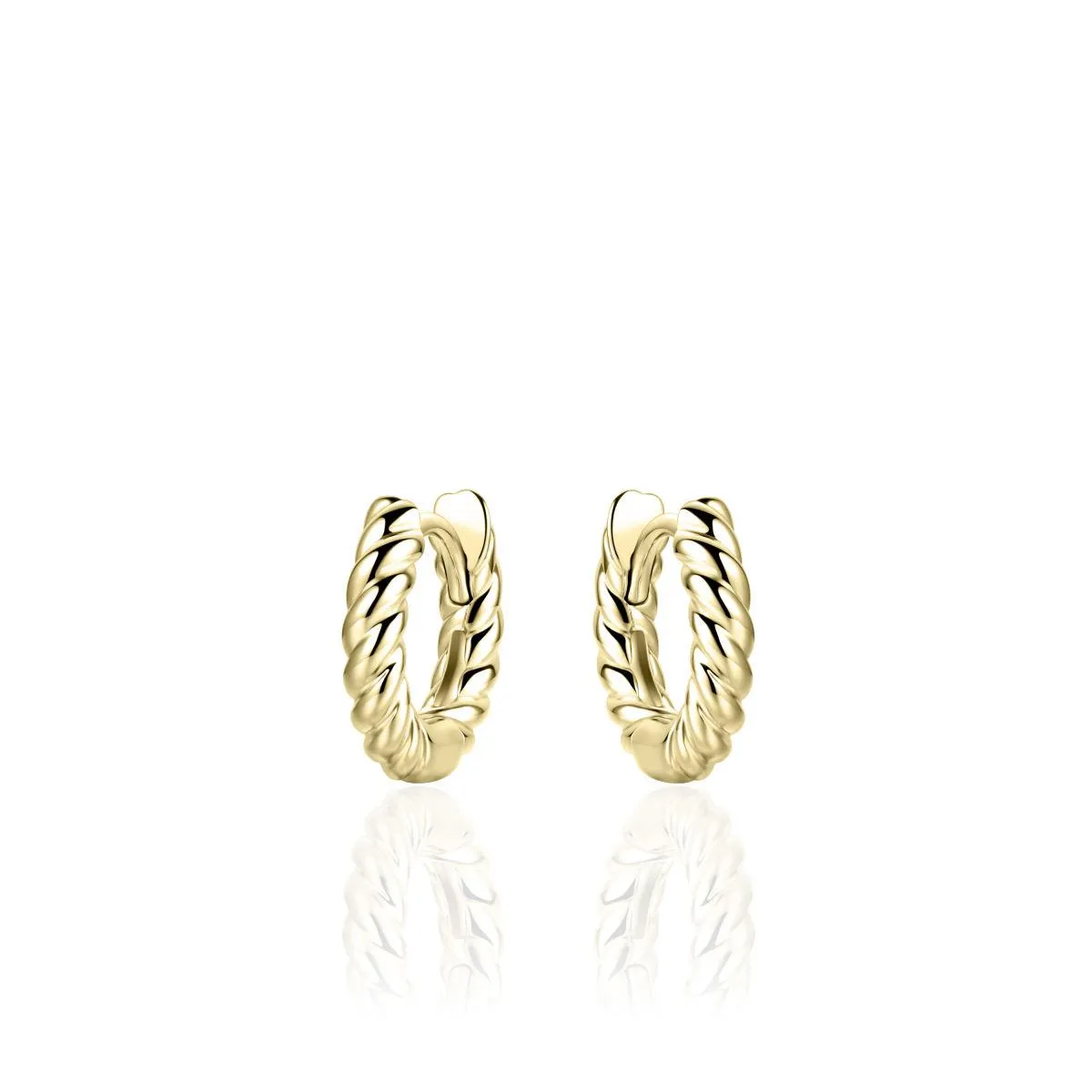 Gisser Sterling Silver Gold Plated Earrings