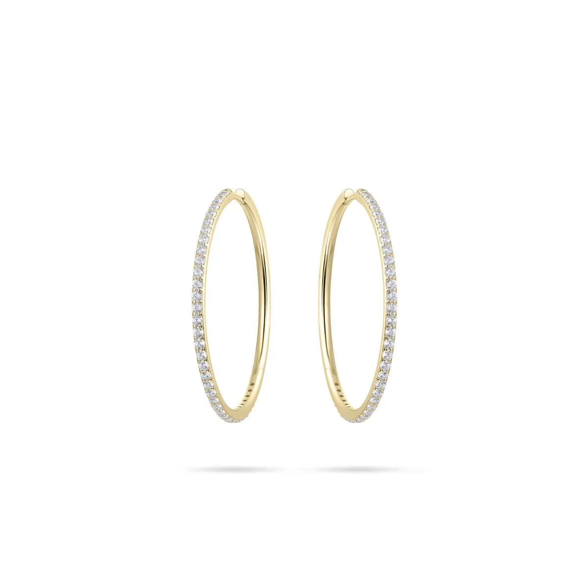 Gisser Sterling Silver Gold Plated Earrings