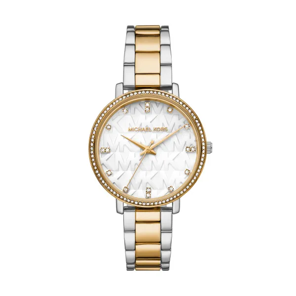 Michael Kors Two Tone Pyper Watch  Mk4918