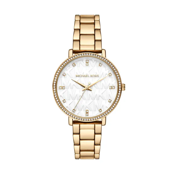 Michael Kors Yellow Gold Pyper Watch Mk4919