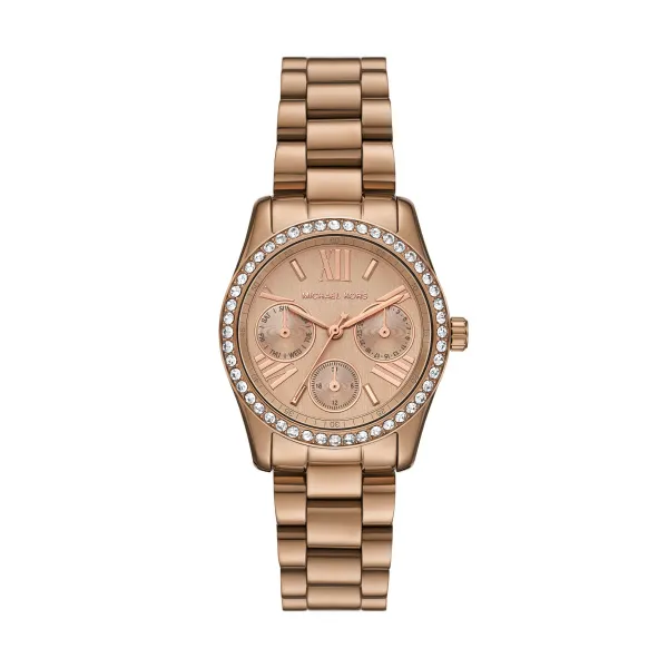 Michael Kors Beige Gold Lexington Watch Mk7631