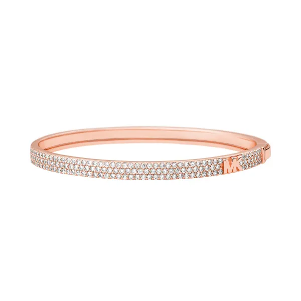 Michael Kors Rose Gold Plated Bangle Mkc1551an791