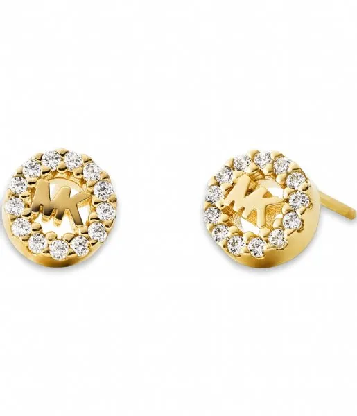 Michael Kors Gold Plated Stud Earrings Mkc1033an710