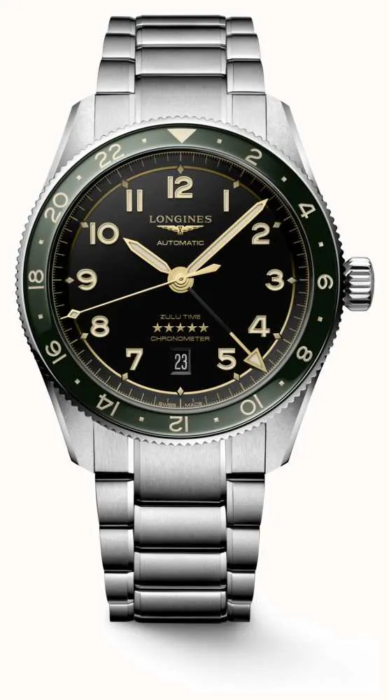Longines Spirit Zulu Time Pioneering Time Zones 42mm L38124636