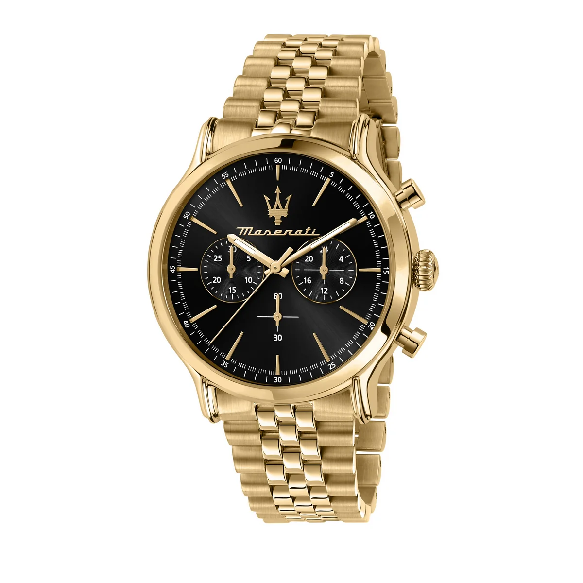 Maserati Epoca 42mm Black Dial Yellow Bracelet R8873618023
