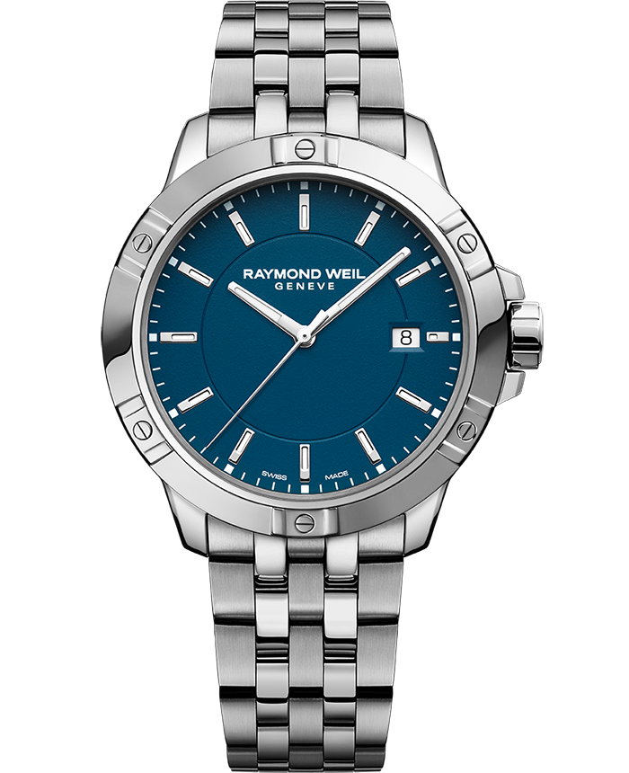Raymond Weil Tango Classic Men's Quartz Blue Dial Bracelet Watch, 41mm 8160-st-50041