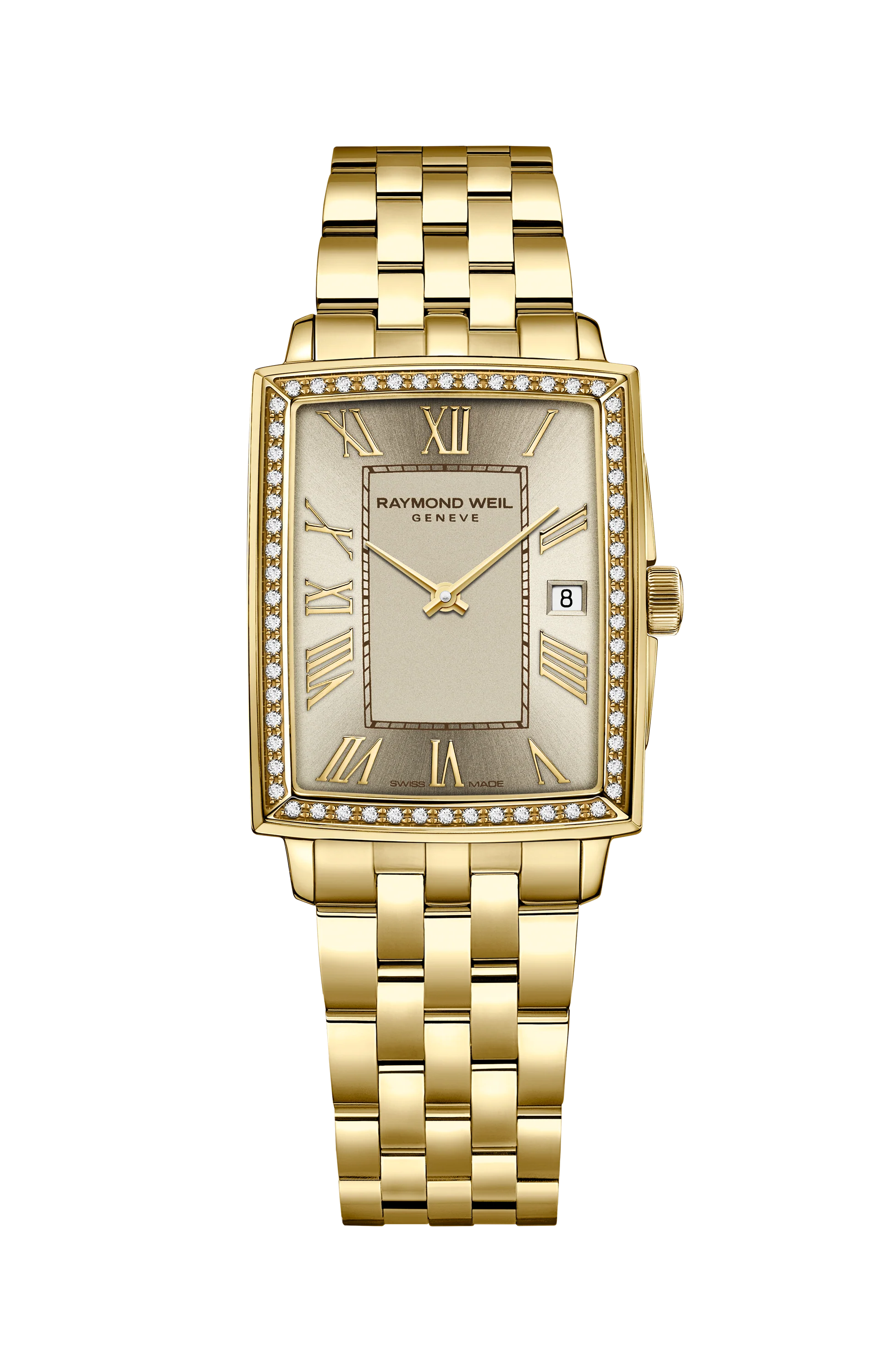 Raymond Weil Toccata Champagne Dial Diamond Bezel 5925-ps-00100
