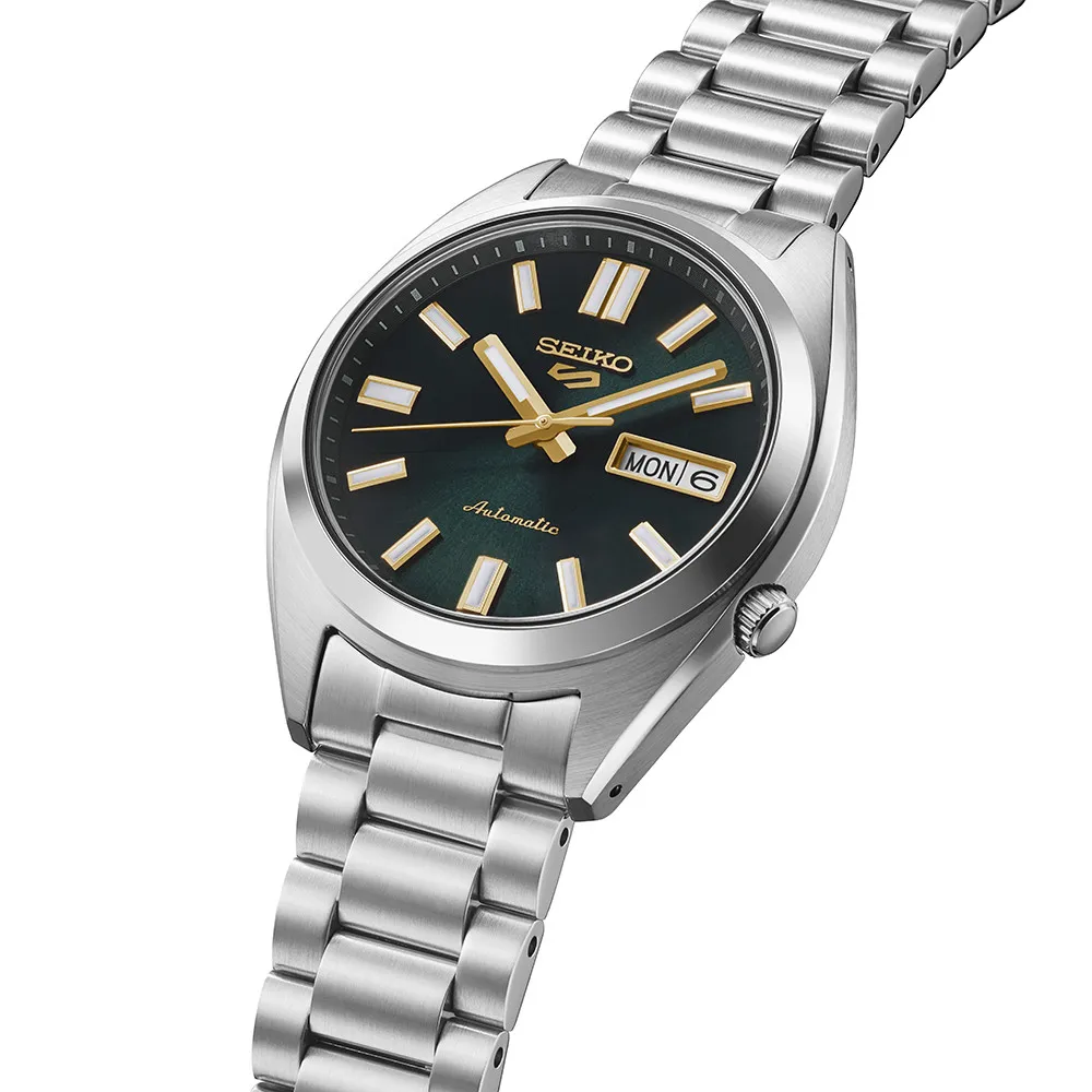 Seiko 5 Sports Snxs Vintage Gold Collection – In Green Tie