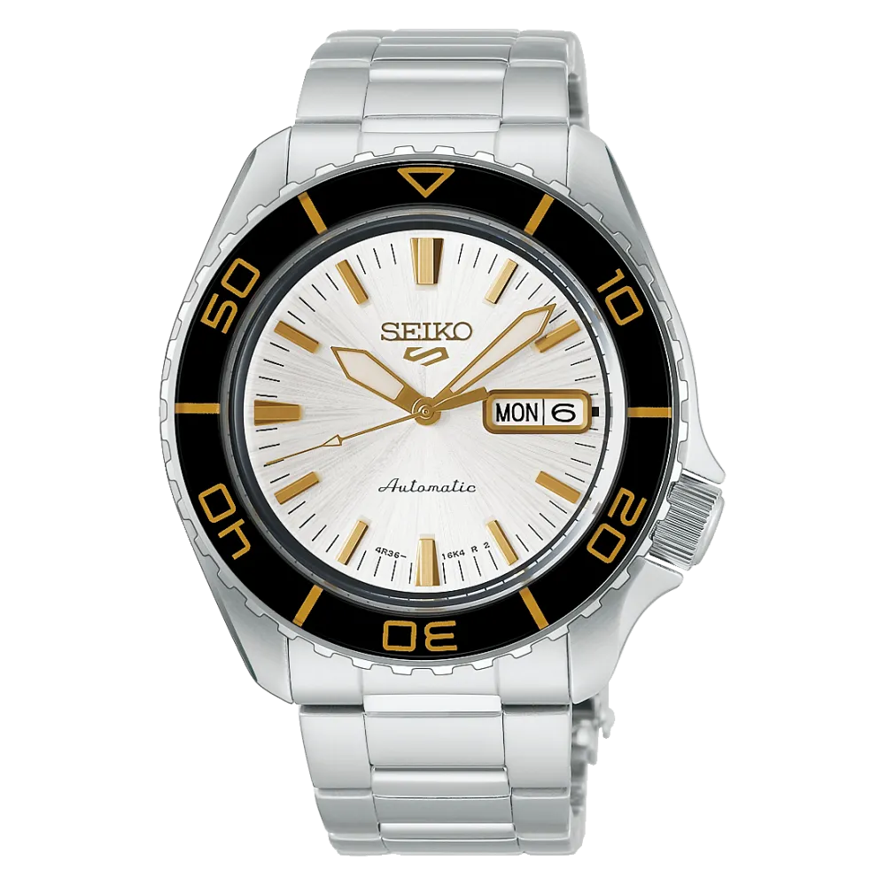 Seiko 5 Skx White Dial Watch Hdb004k1