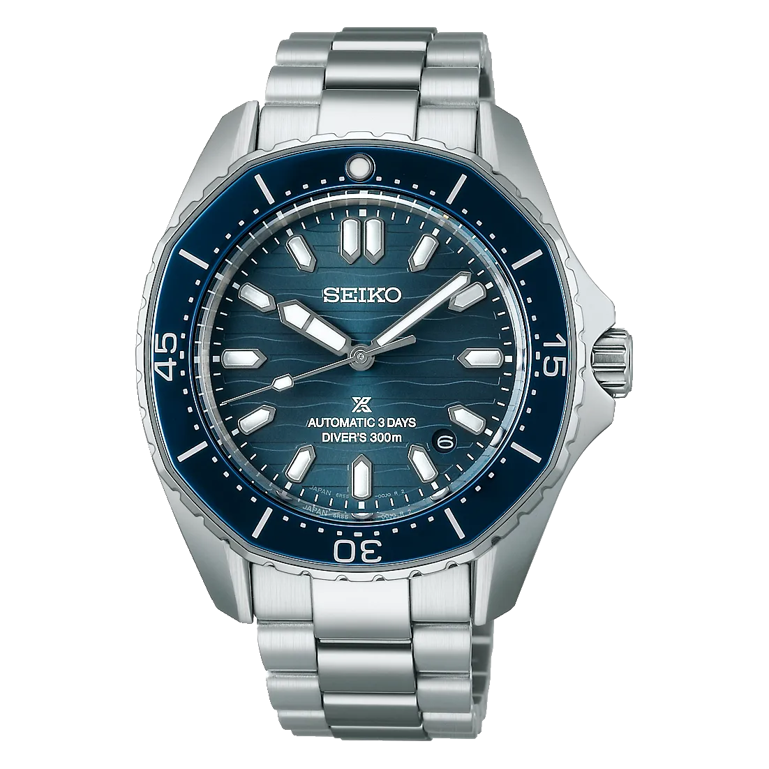 Seiko Prospex 3 Day Diver Polygon Blue Spb483j1