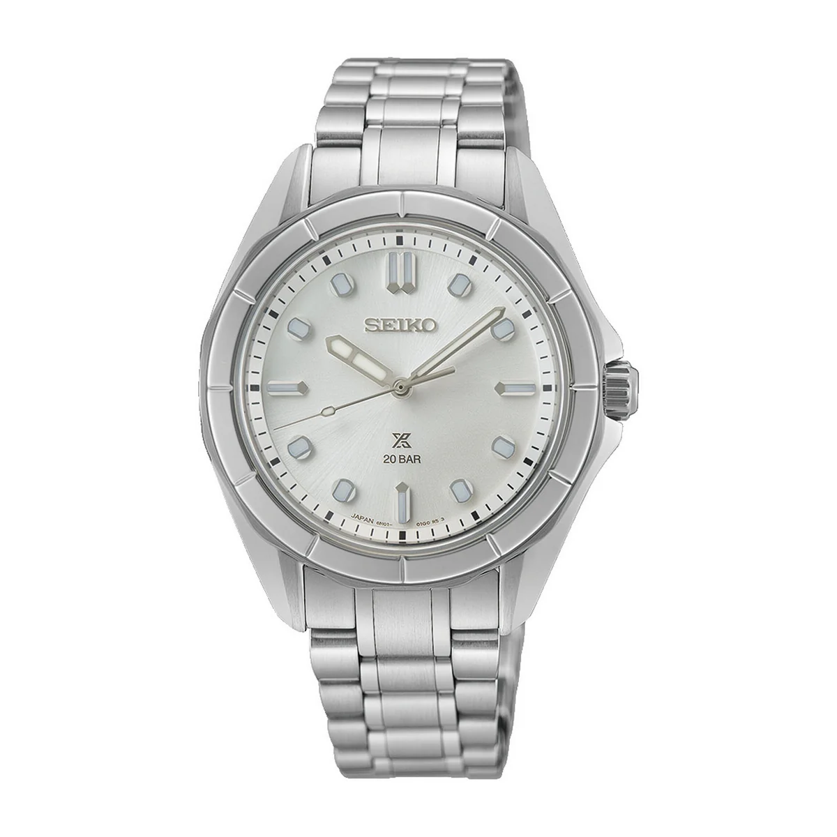 Seiko Prospex Silver Ladies Watch Sur595j1