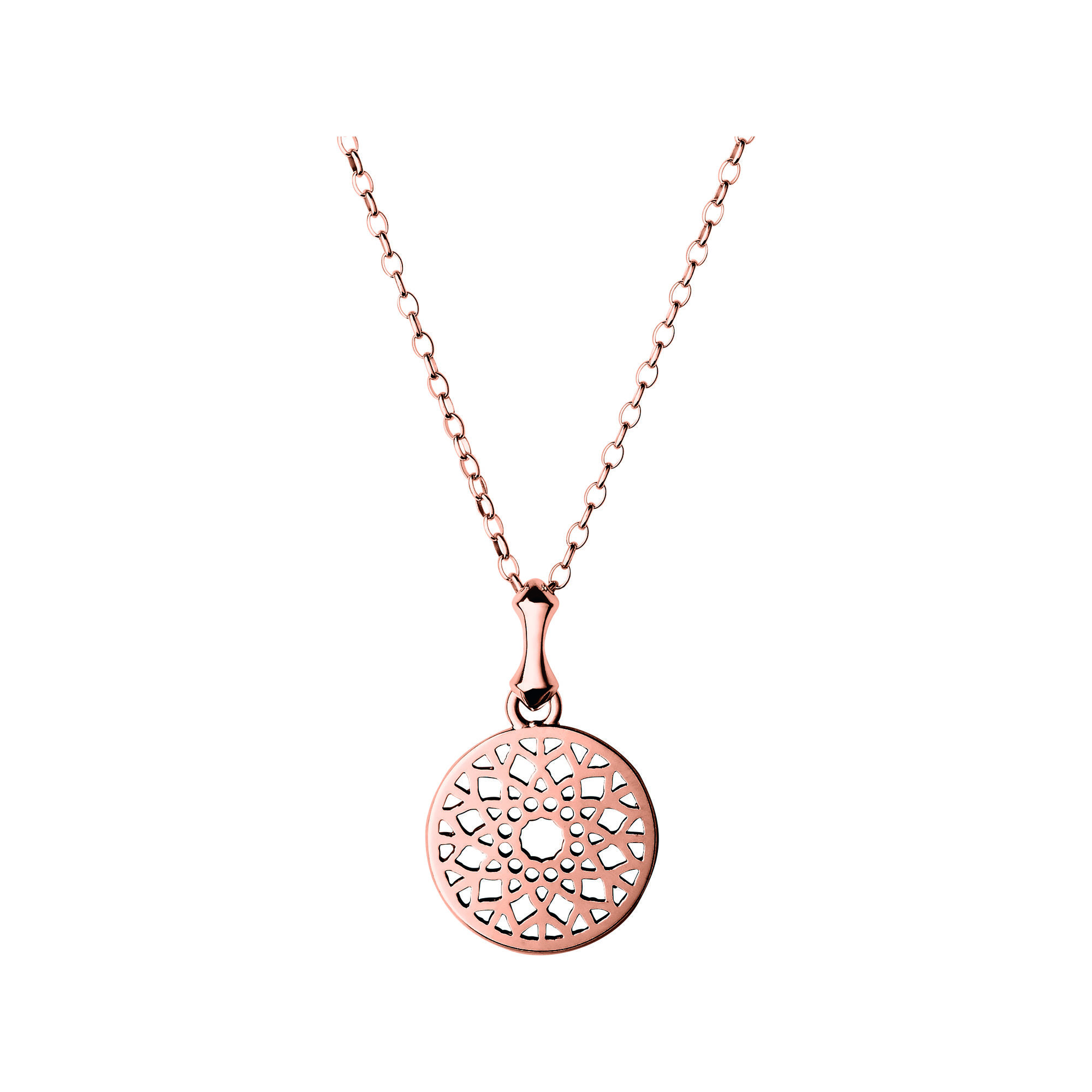 Links Of London Timeless 18kt Rose Gold Vermeil Small Necklace Wehrlys Jewellers
