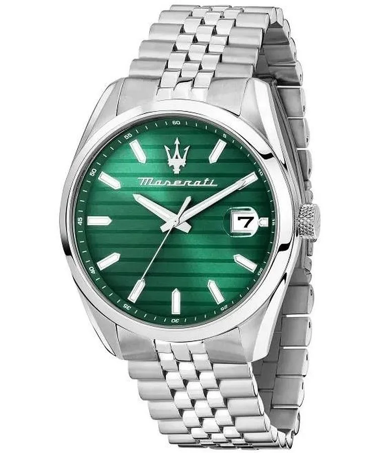 Maserati Attrazione 43mm Green Dial Watch R8853151027